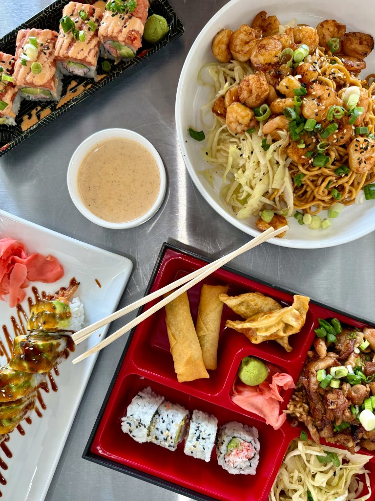 Japanese restaurant near me featuring variety of menu items