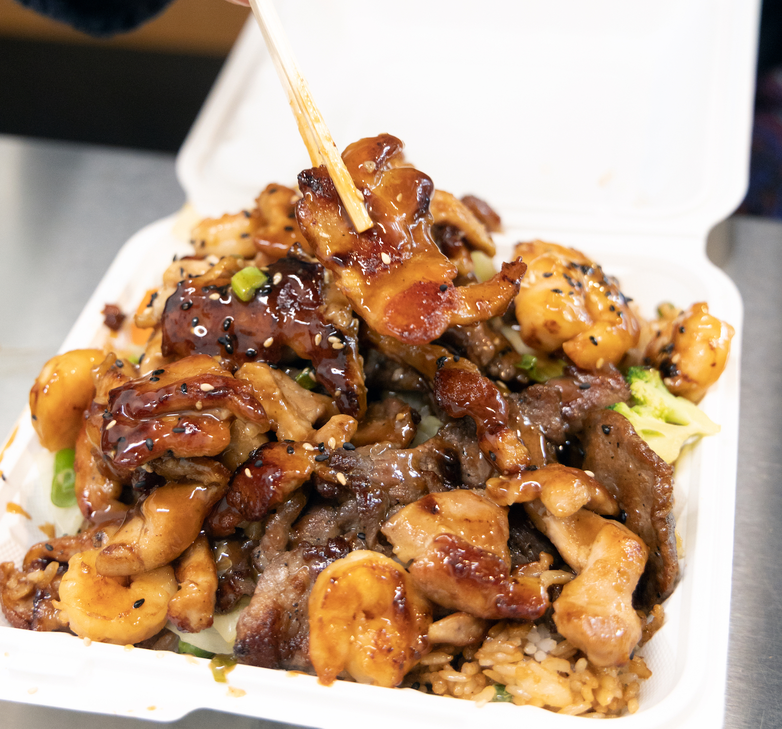 hibachi chicken to go from Quickway Japanese Hibachi